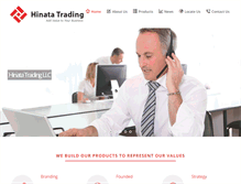 Tablet Screenshot of hinatallc.com